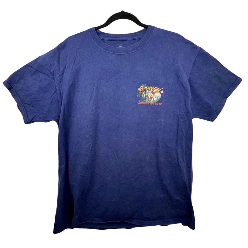 Disney Resort‎ Grumpy Tshirt Men's Large Blue
